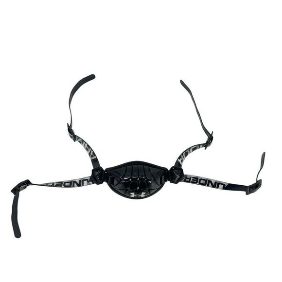 Under Armour Spotlight Kids’ Black & White Chinstrap – One Size Fits Most - Picture 2 of 10